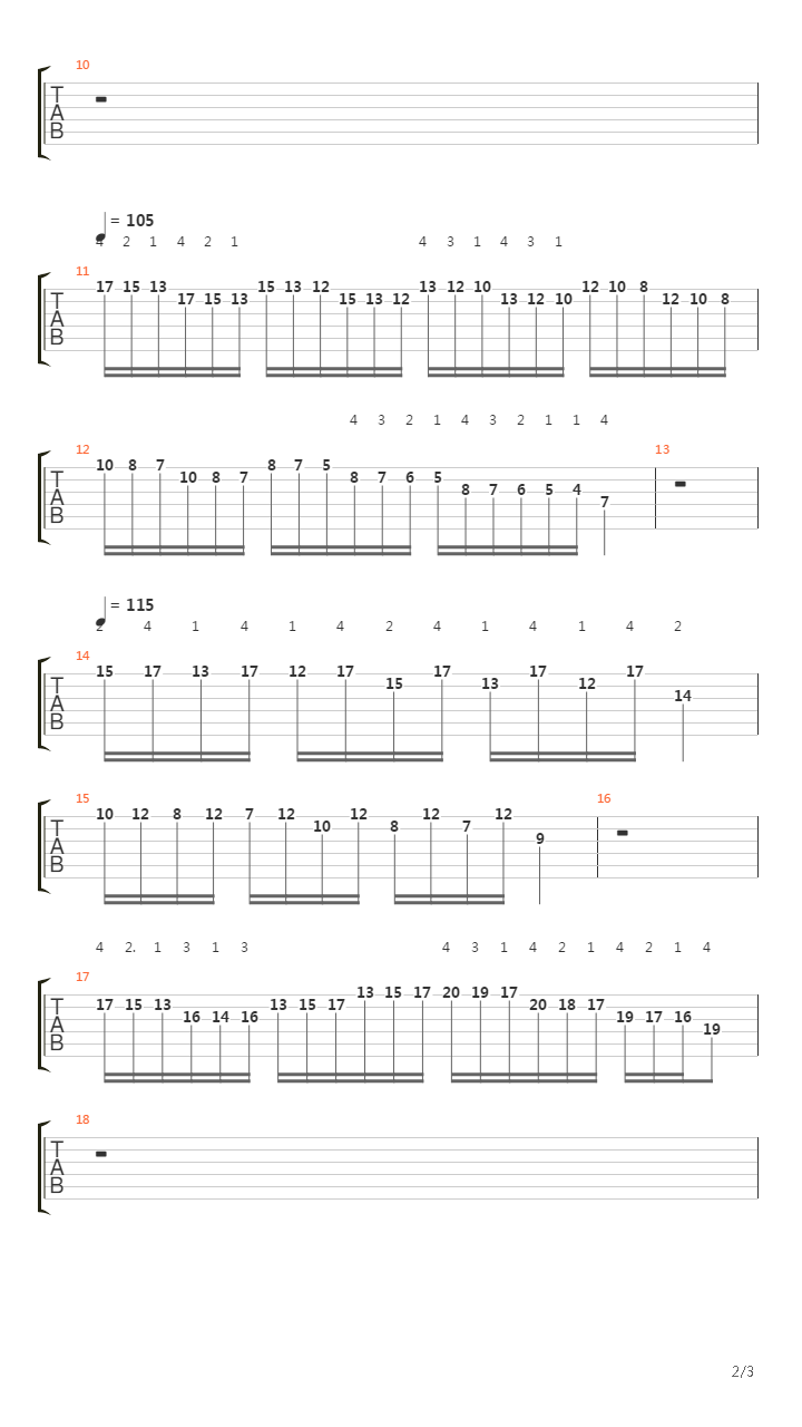 Paganini Style Speed吉他谱