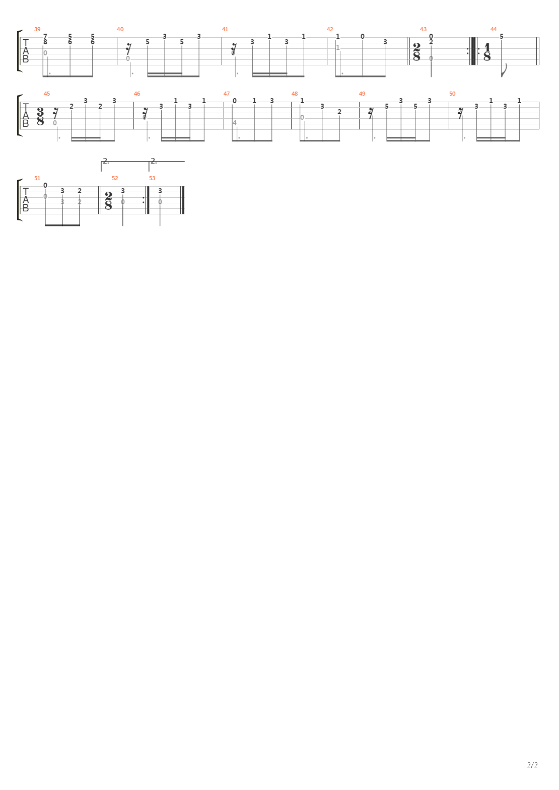 Sonata No 07 In F Ms 84(奏鸣曲)吉他谱