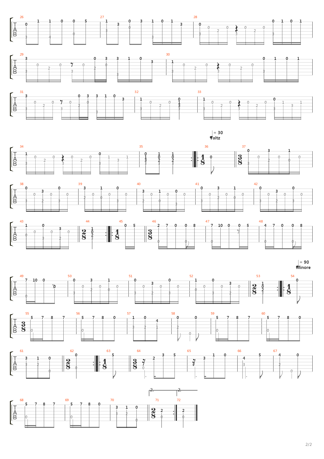 Sonata No 09 In C Ms 84(奏鸣曲)吉他谱