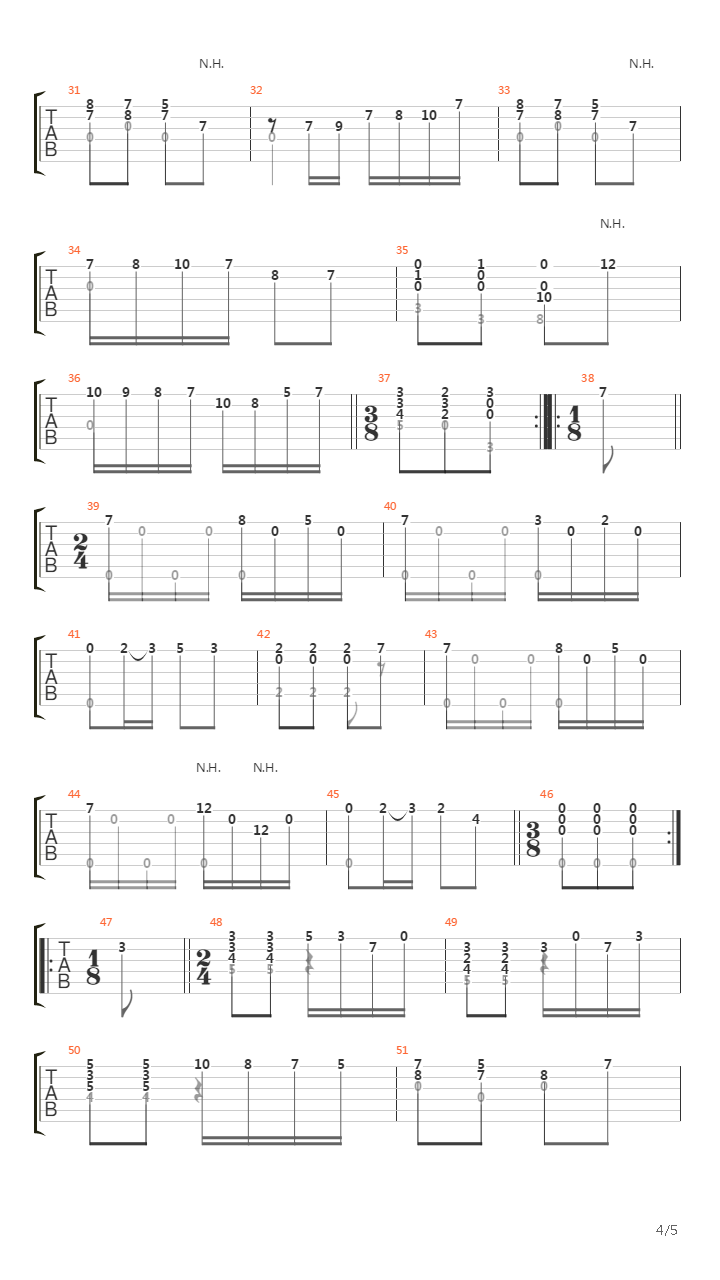 Sonata No 29 In G Ms 84(奏鸣曲)吉他谱