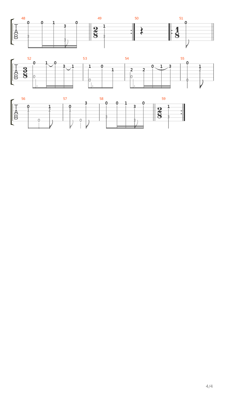 Sonata No 31 In C Ms 84(奏鸣曲)吉他谱