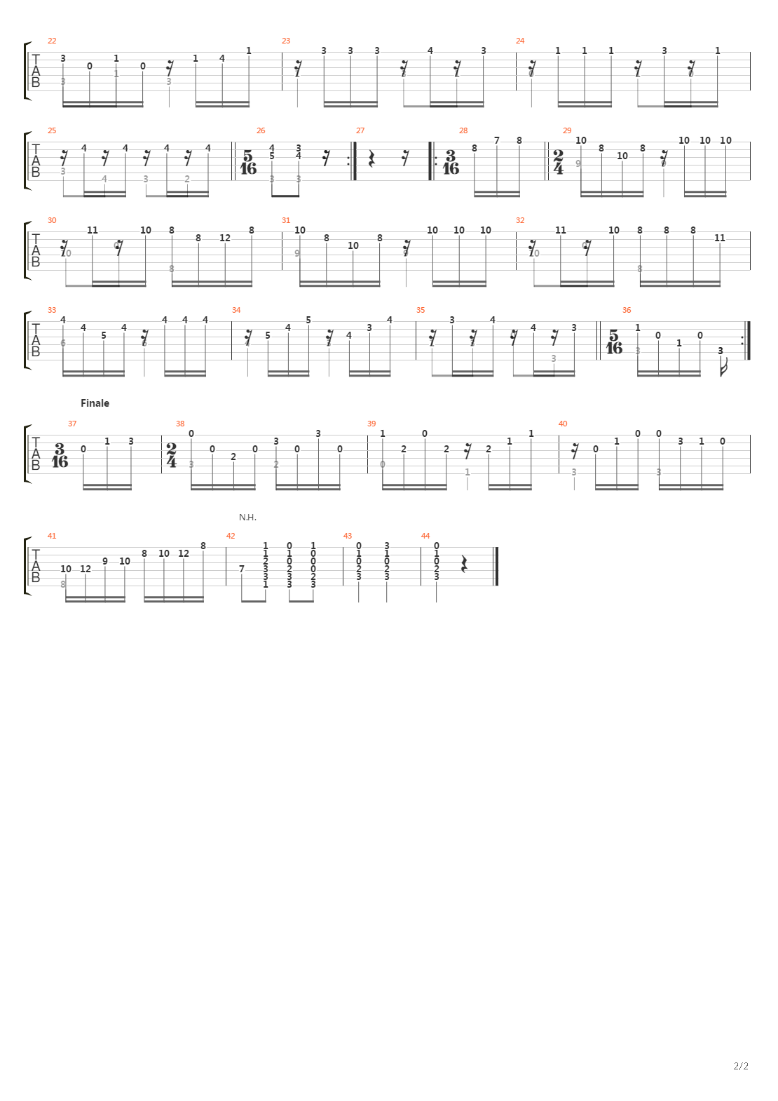 Sonata No 33 In Cm Ms 84(奏鸣曲)吉他谱