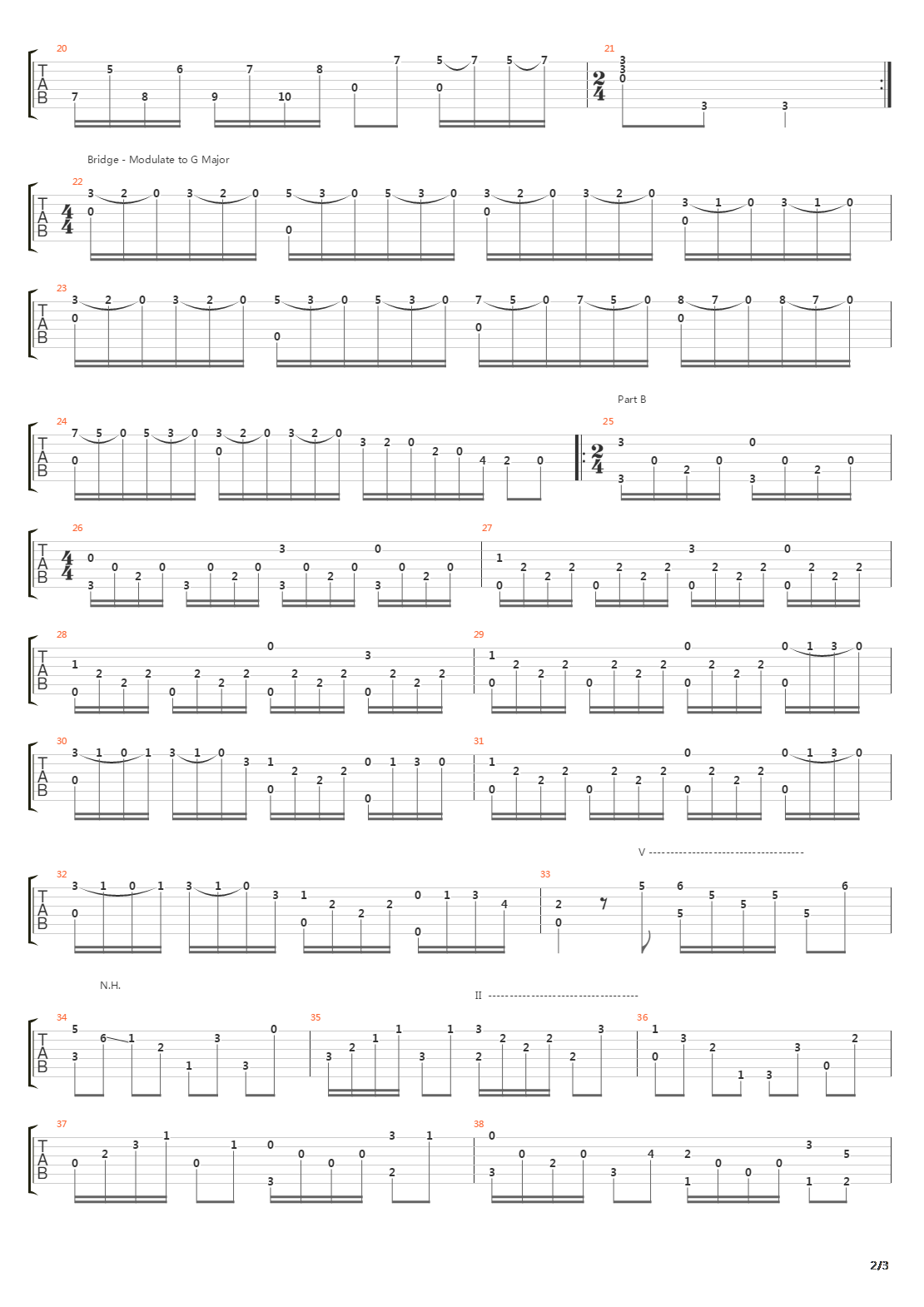 Sonata(奏鸣曲)吉他谱