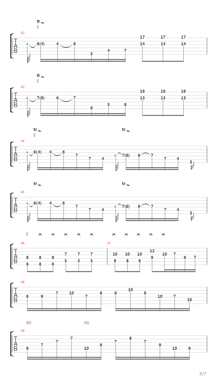 二十四首随想曲 No 20 - Alegretto In Re Maggiore吉他谱
