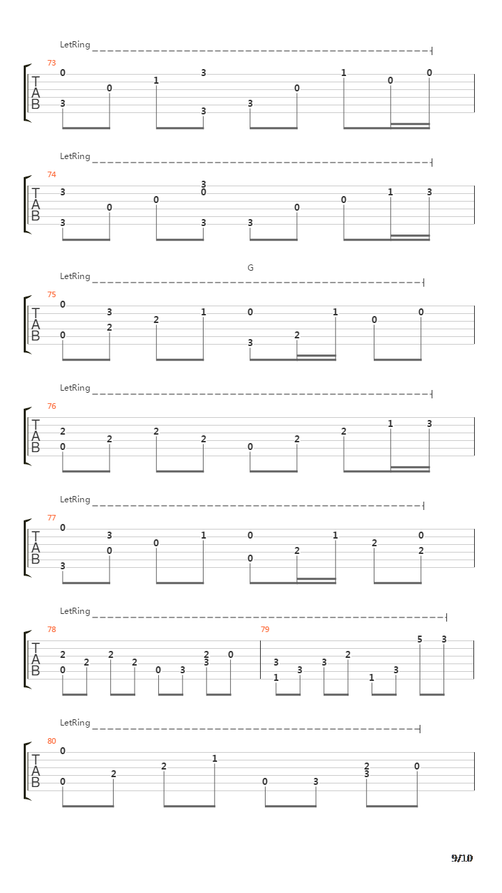 Endless Horizon(无垠地平线)吉他谱