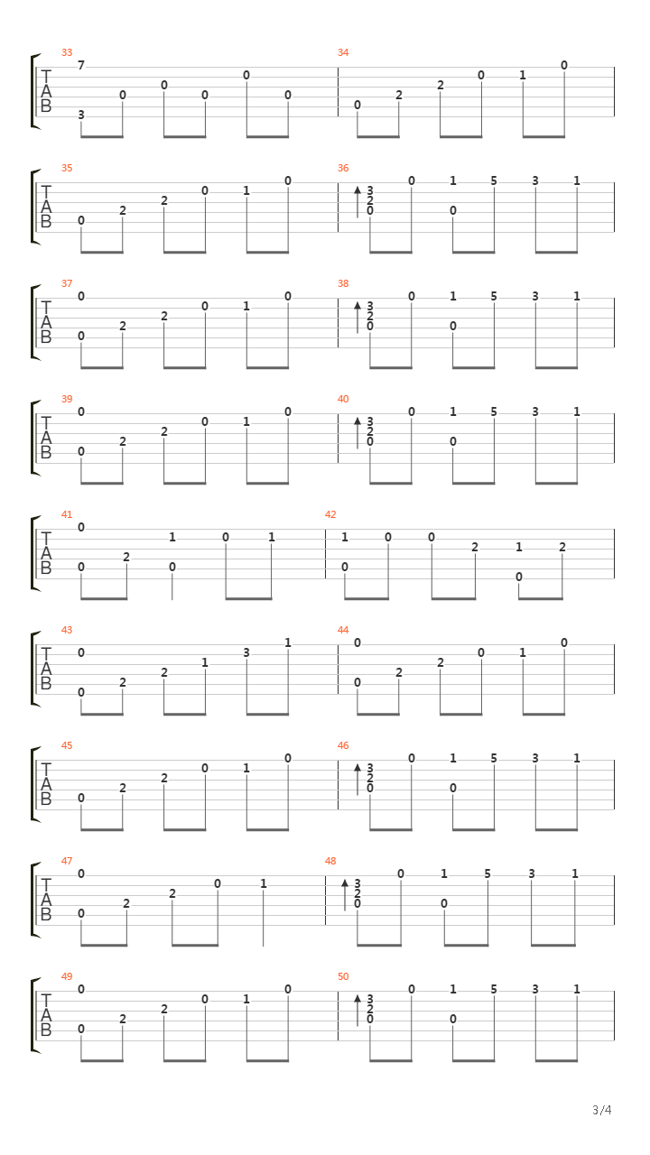 Star of Baghdad(巴格达之星)吉他谱