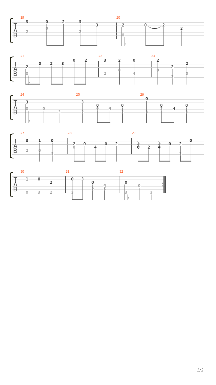 Bwv Anh 114 Minuet In G吉他谱