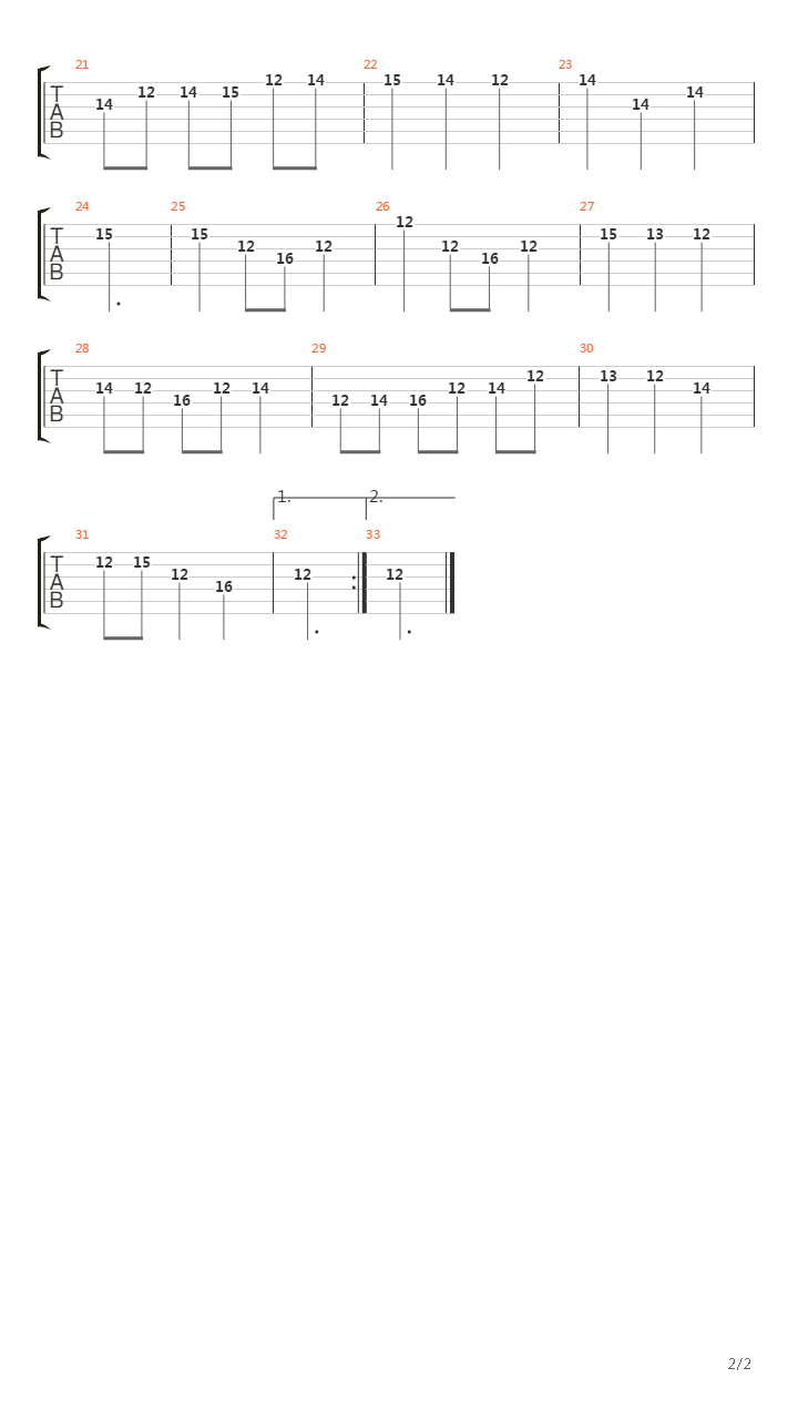 Minuet In G吉他谱