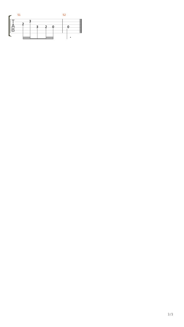 2 Part Invention In D Minor吉他谱