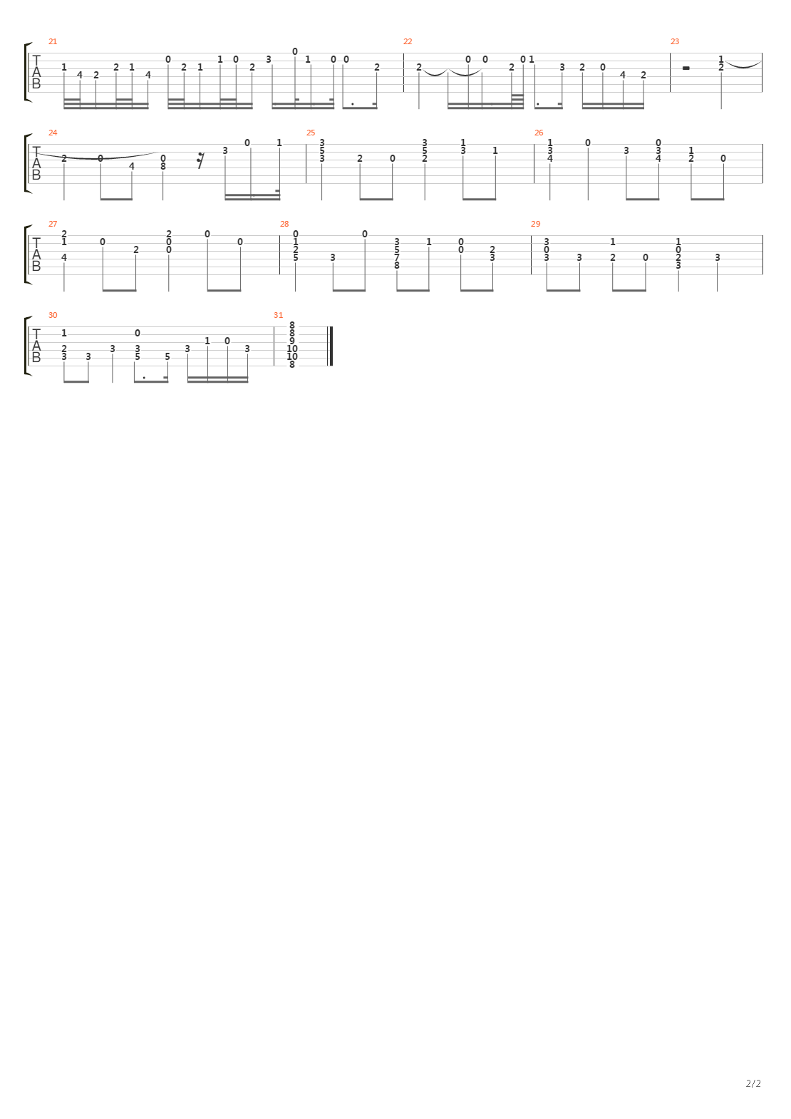 Bwv 564 Adagio吉他谱