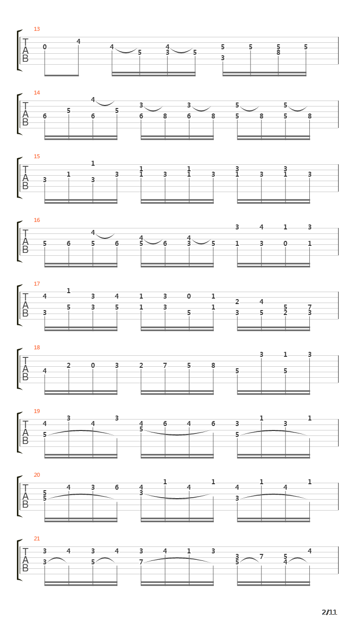 Bwv 582 Passacaglia Fugue吉他谱