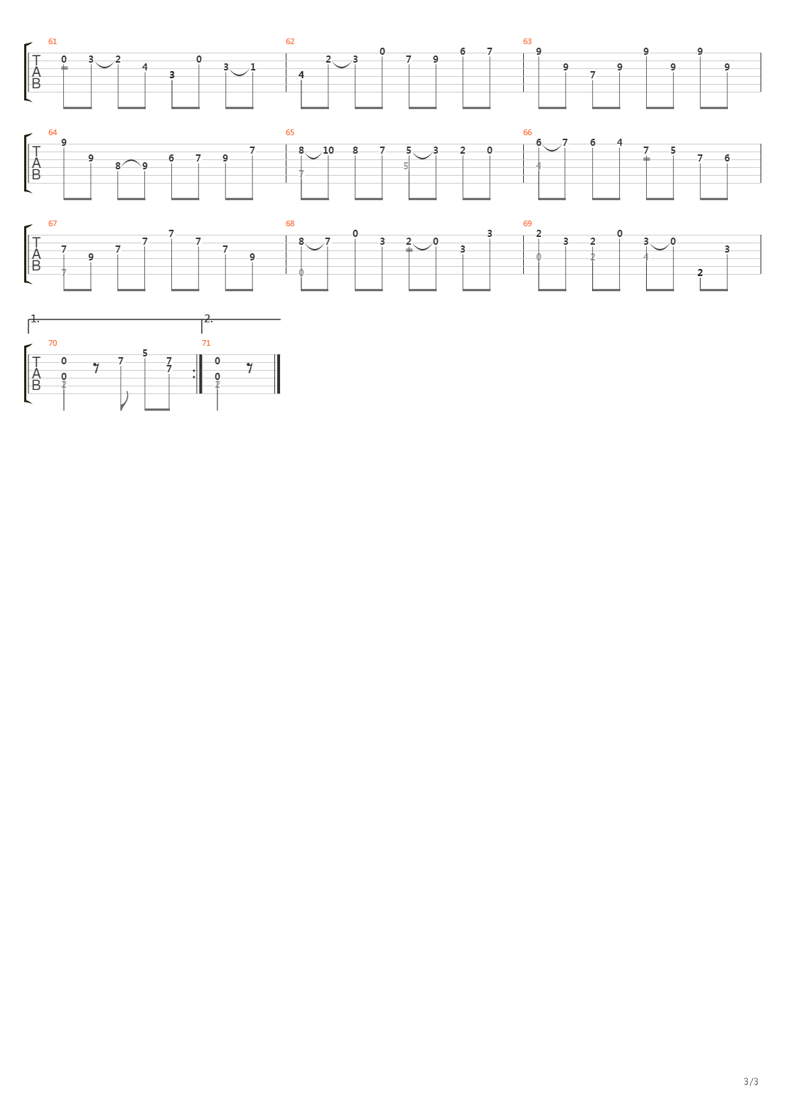 Bwv 1002 Double吉他谱