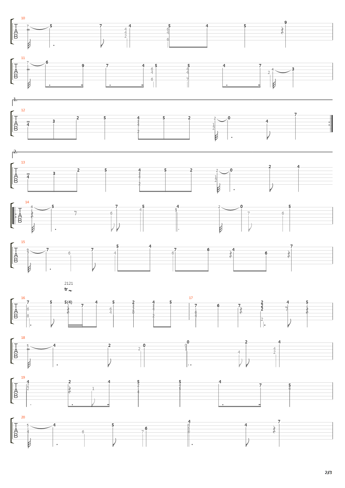 Bwv 1006a Loure吉他谱