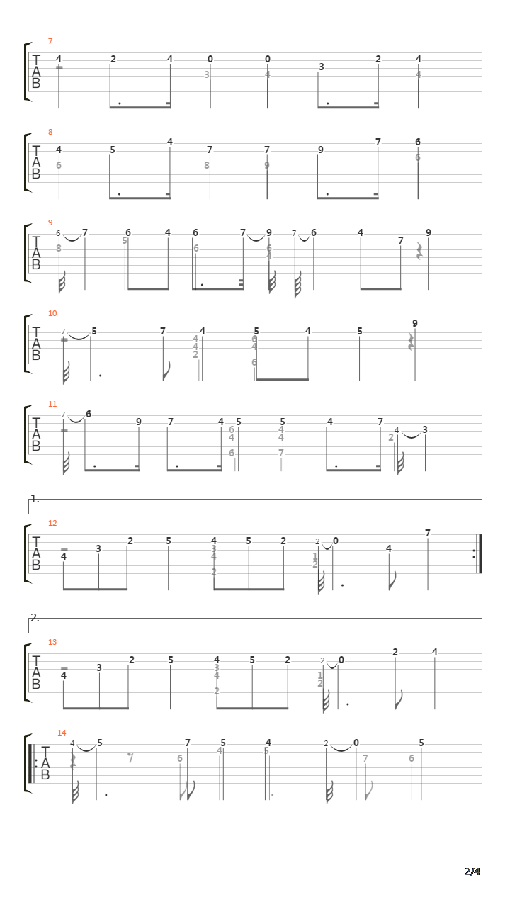 Bwv 1006a Loure吉他谱