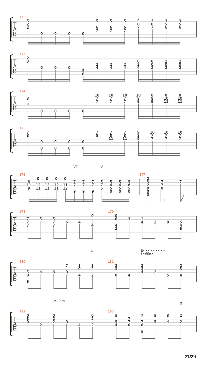 Chaconne From Partita No 2 In D Minor吉他谱