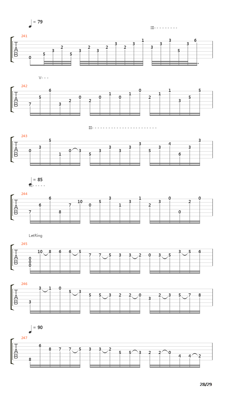 Chaconne From Partita No 2 In D Minor吉他谱
