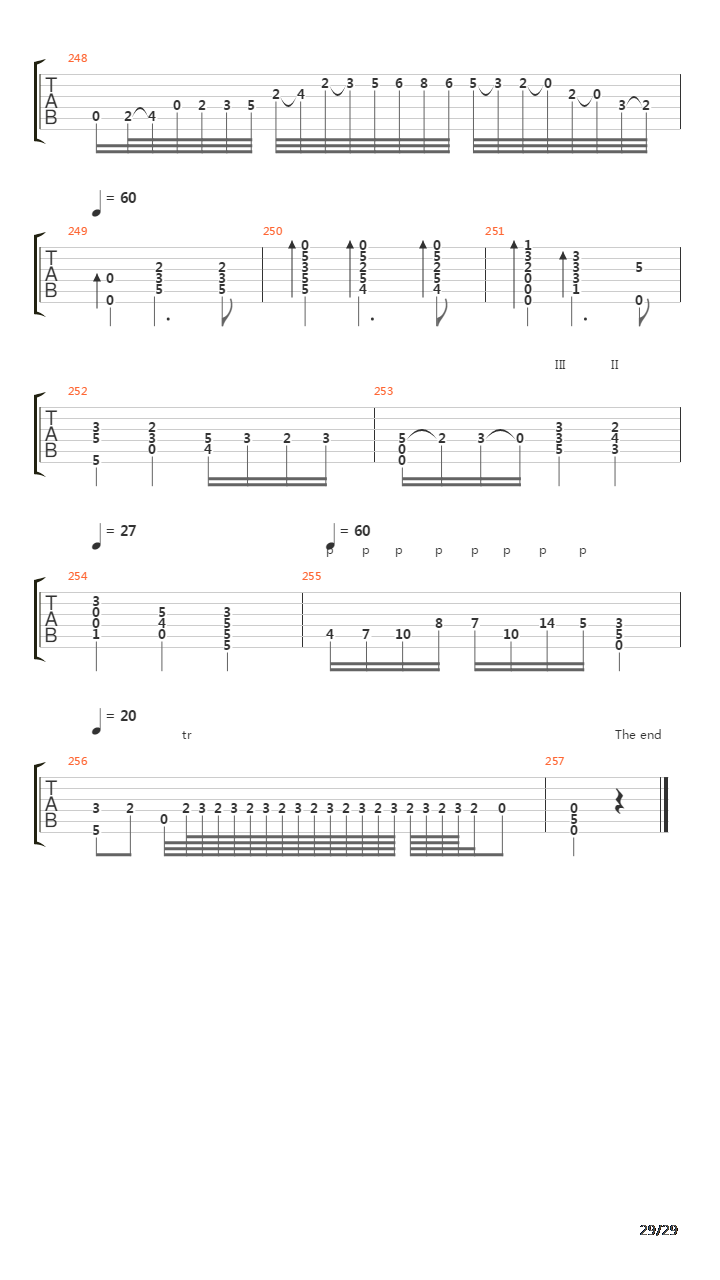 Chaconne From Partita No 2 In D Minor吉他谱