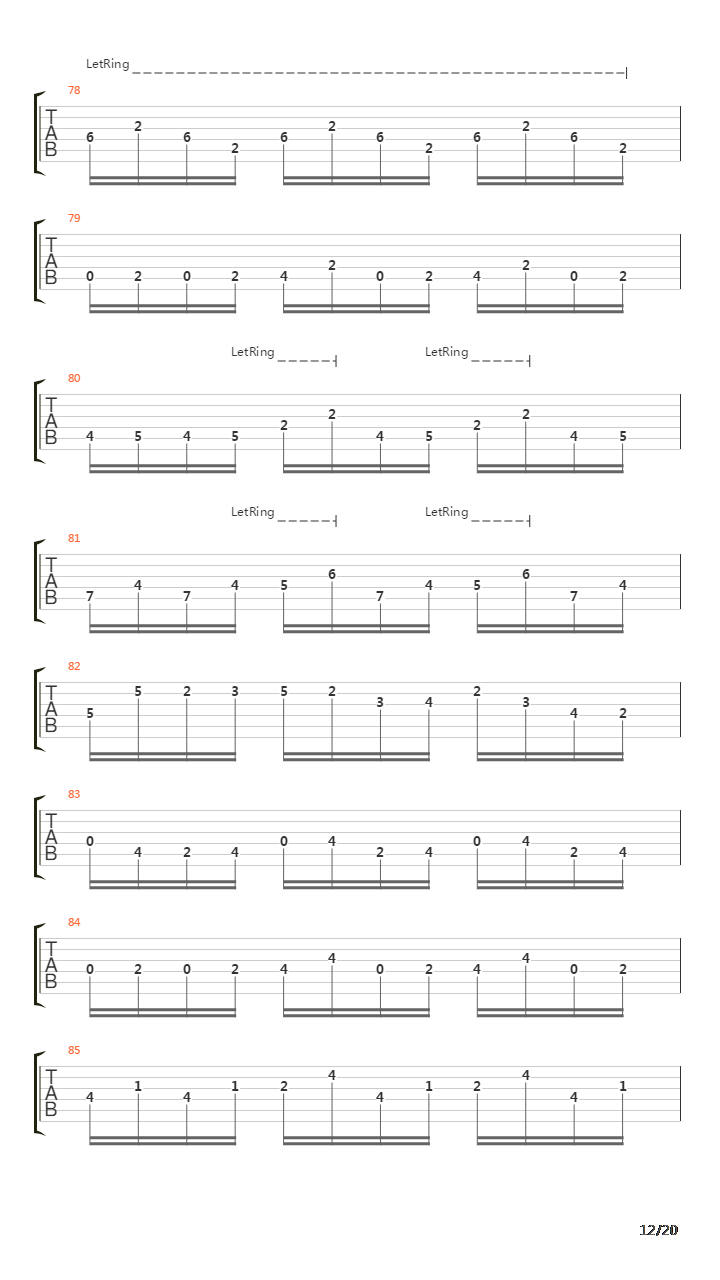 Partita No 3 In E Major S 1006吉他谱