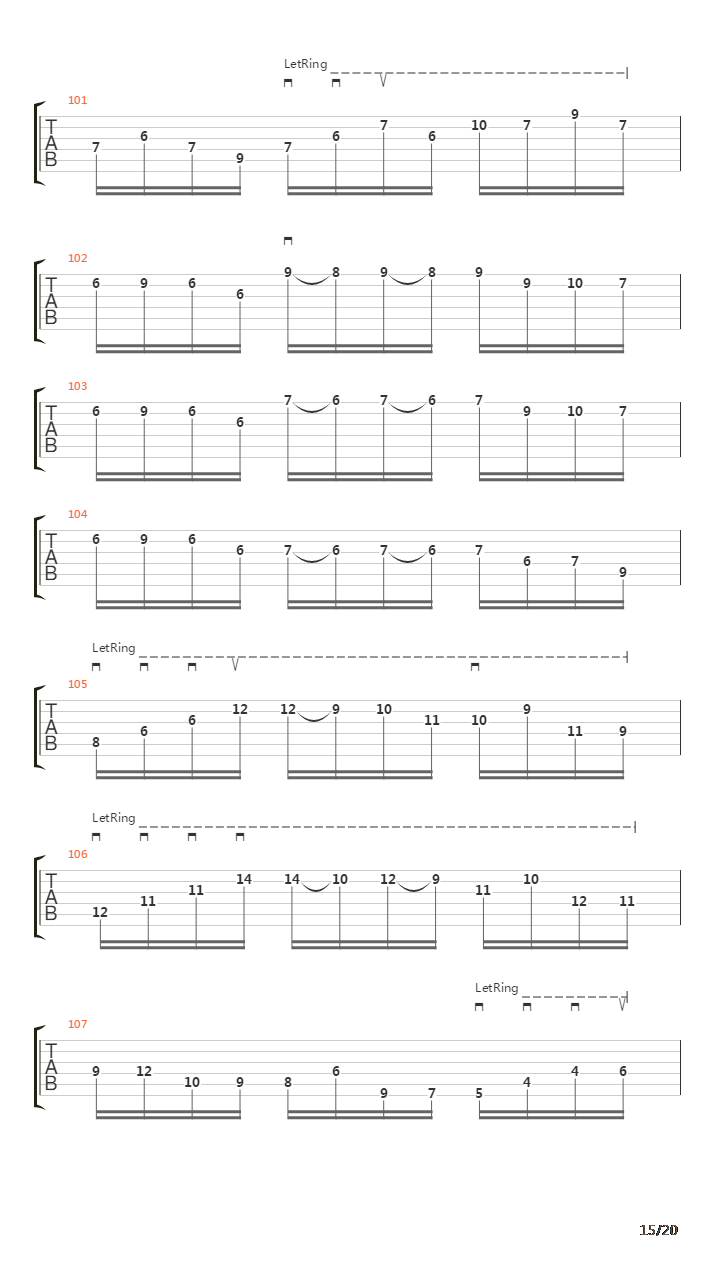 Partita No 3 In E Major S 1006吉他谱