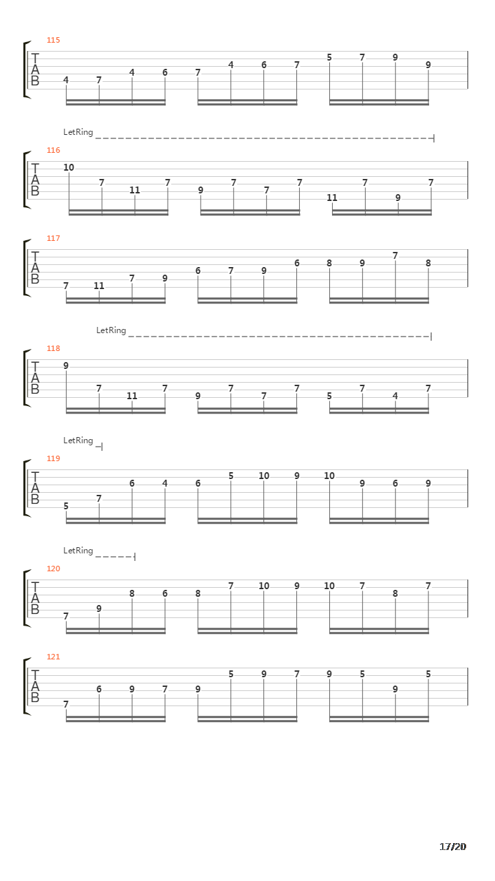 Partita No 3 In E Major S 1006吉他谱