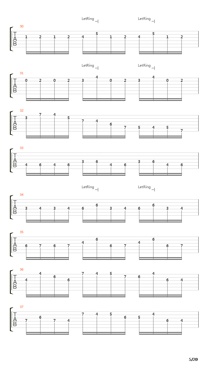 Partita No 3 In E Major S 1006吉他谱