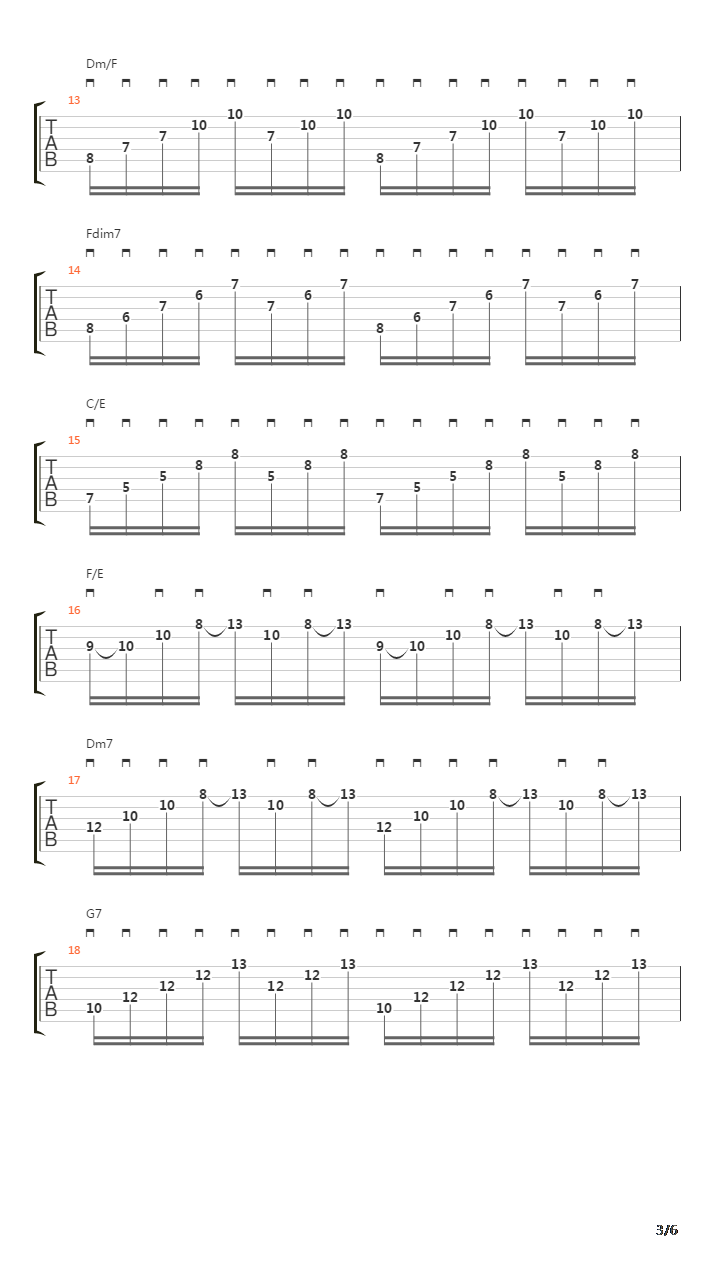 Prelude No 1 In C Major吉他谱