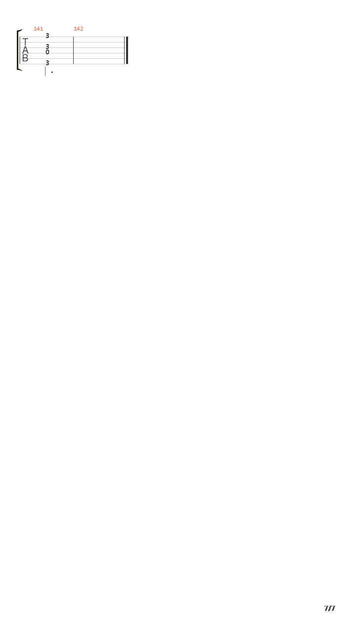Presto - Bwv 1001 Sonata No 1 In G Minor吉他谱