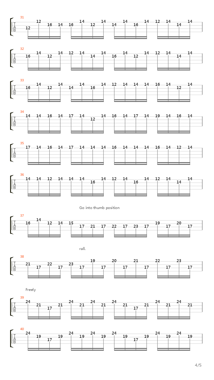 Suite No 1 In G Major - Prelude吉他谱