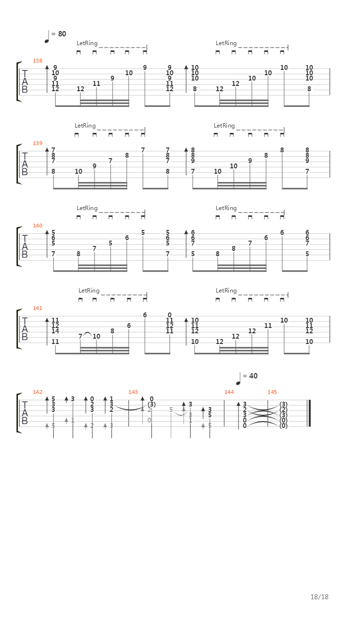 Toccata And Fugue In D Minor (托卡他与赋格)吉他谱