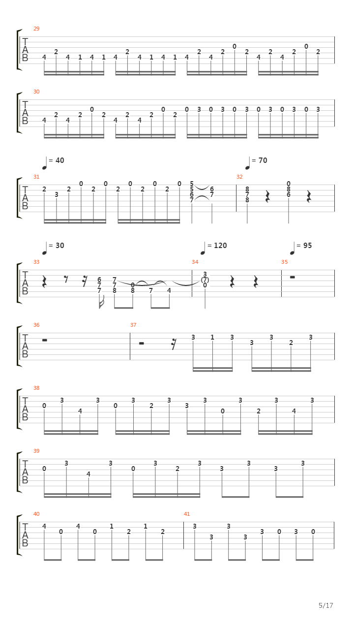 Toccata And Fugue In D Minor(托卡他与赋格)吉他谱