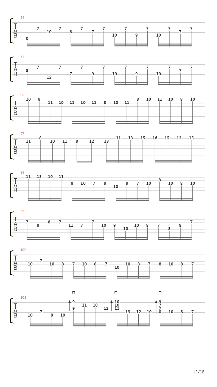 Toccata And Fugue(托卡他与赋格)吉他谱