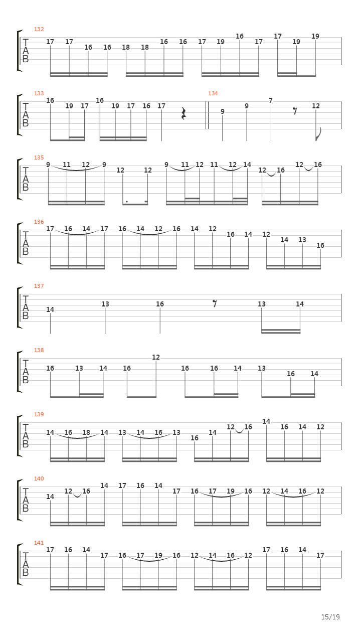 Violin Concerto No 2 In E Major Bwv 1042 1st Movement吉他谱