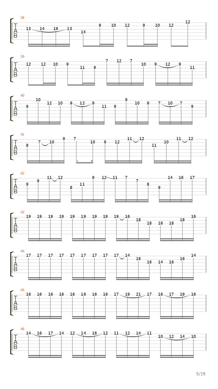 Violin Concerto No 2 In E Major Bwv 1042 1st Movement吉他谱