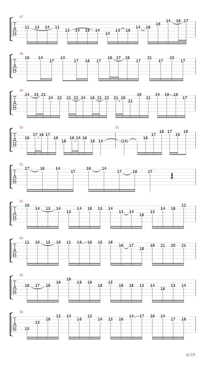 Violin Concerto No 2 In E Major Bwv 1042 1st Movement吉他谱