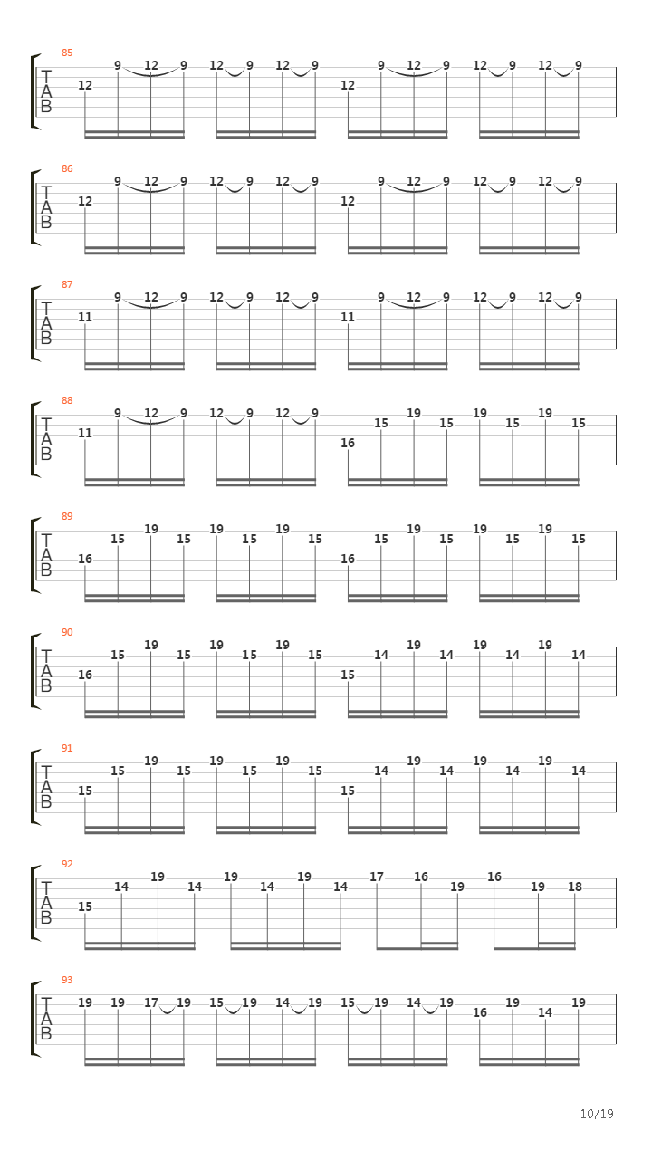 Violin Concerto No 2 In E Major Bwv 1042 1st Movement吉他谱