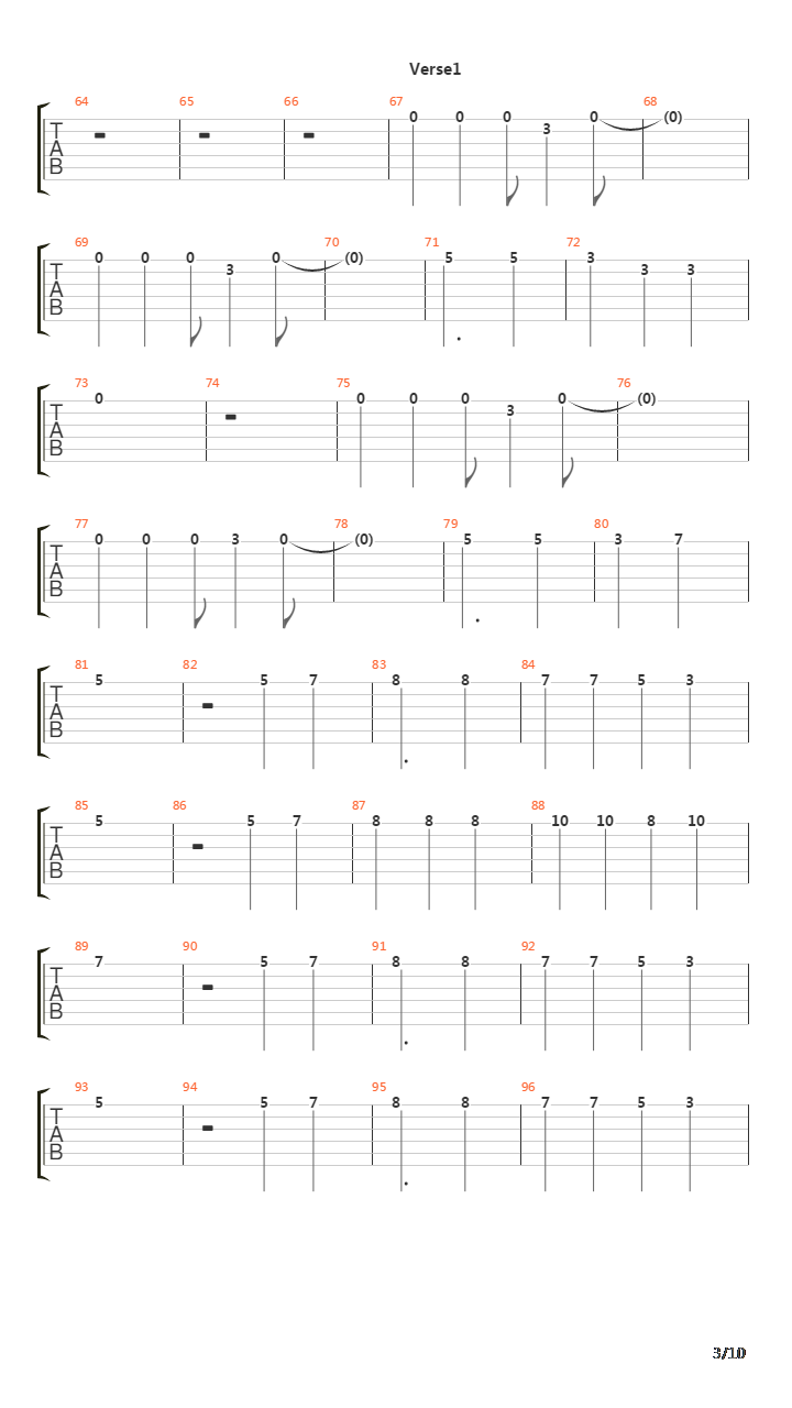 Kurenai吉他谱