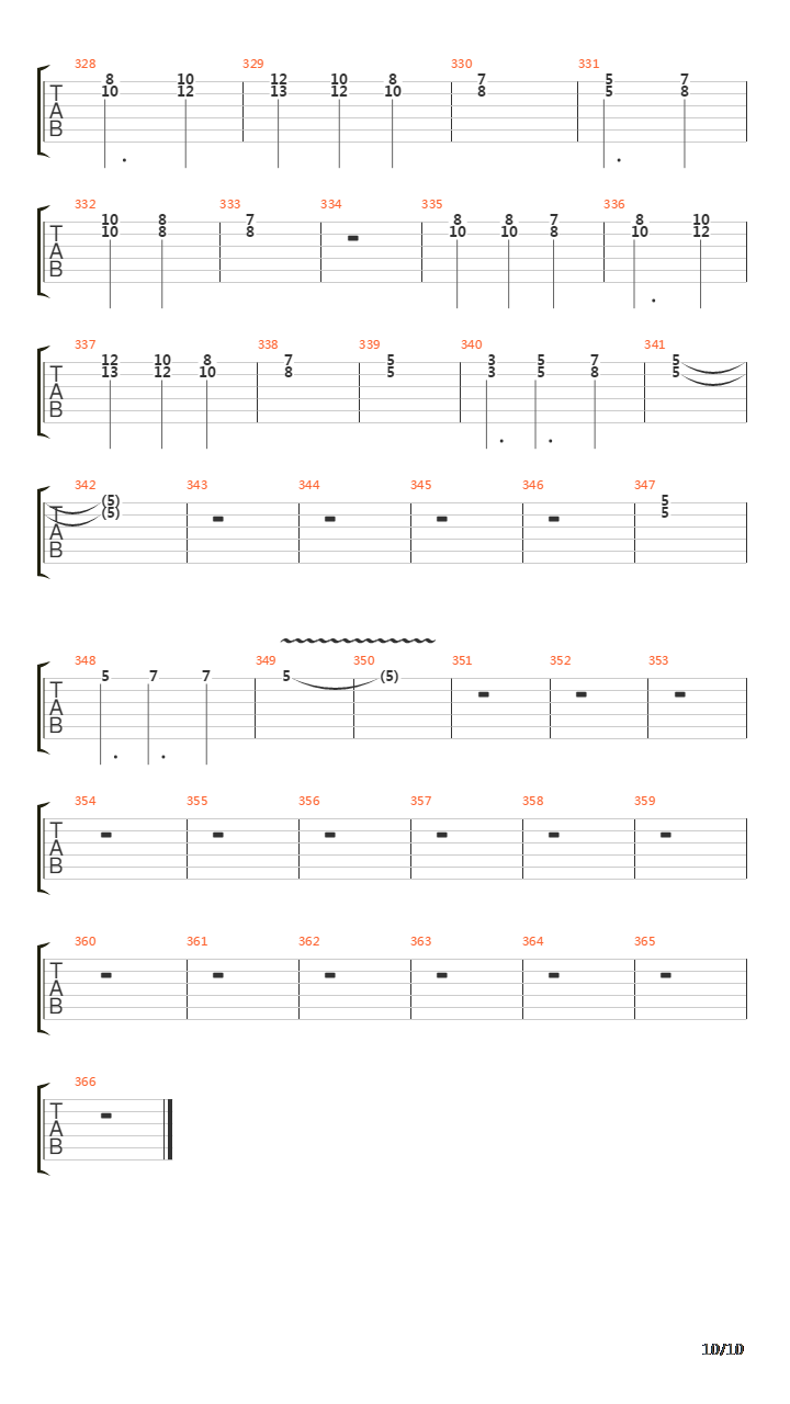 Kurenai吉他谱