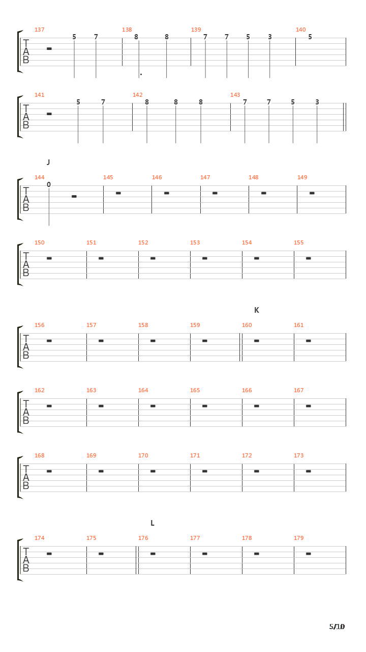 Kurenai吉他谱