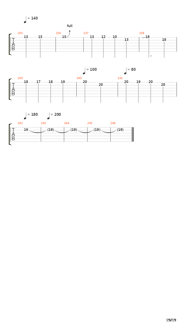 X吉他谱