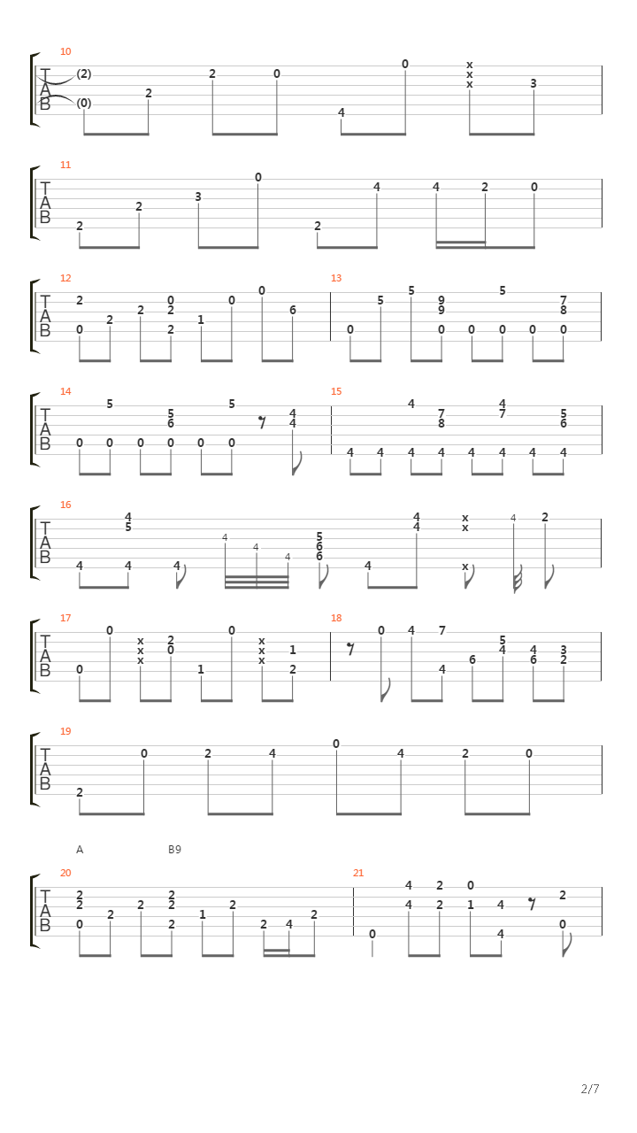 Mombasa吉他谱