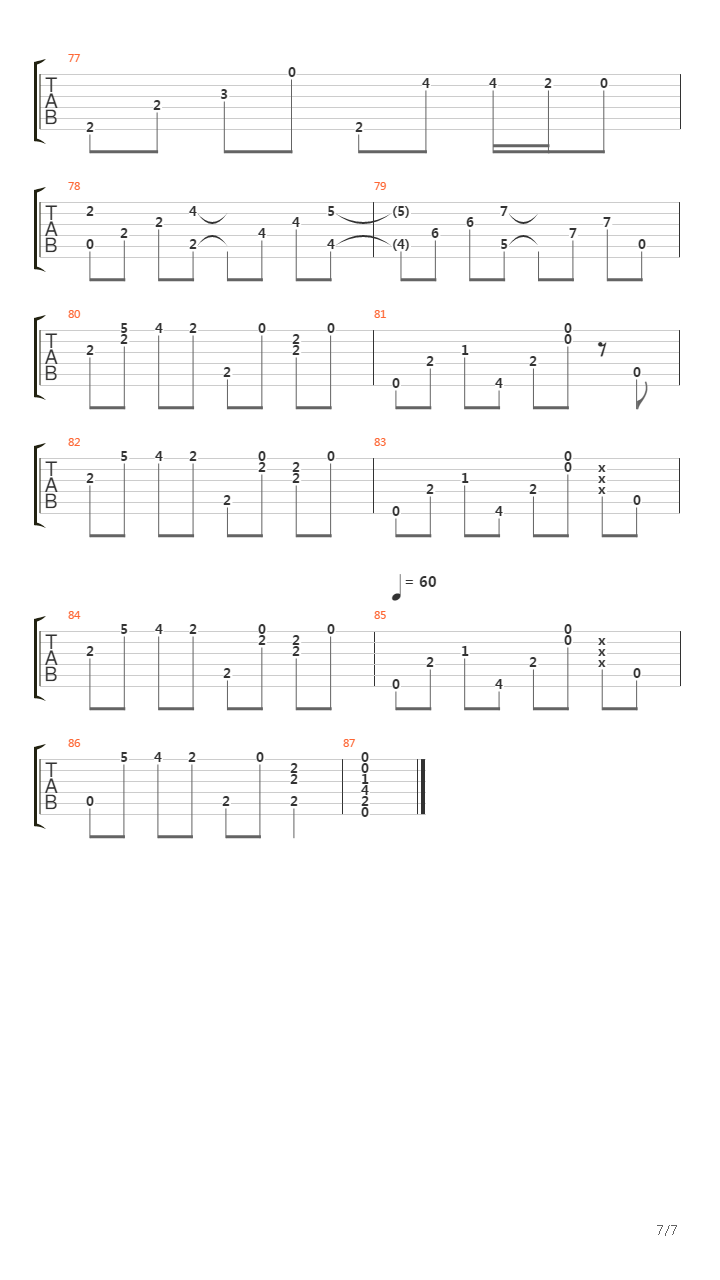 Mombasa吉他谱