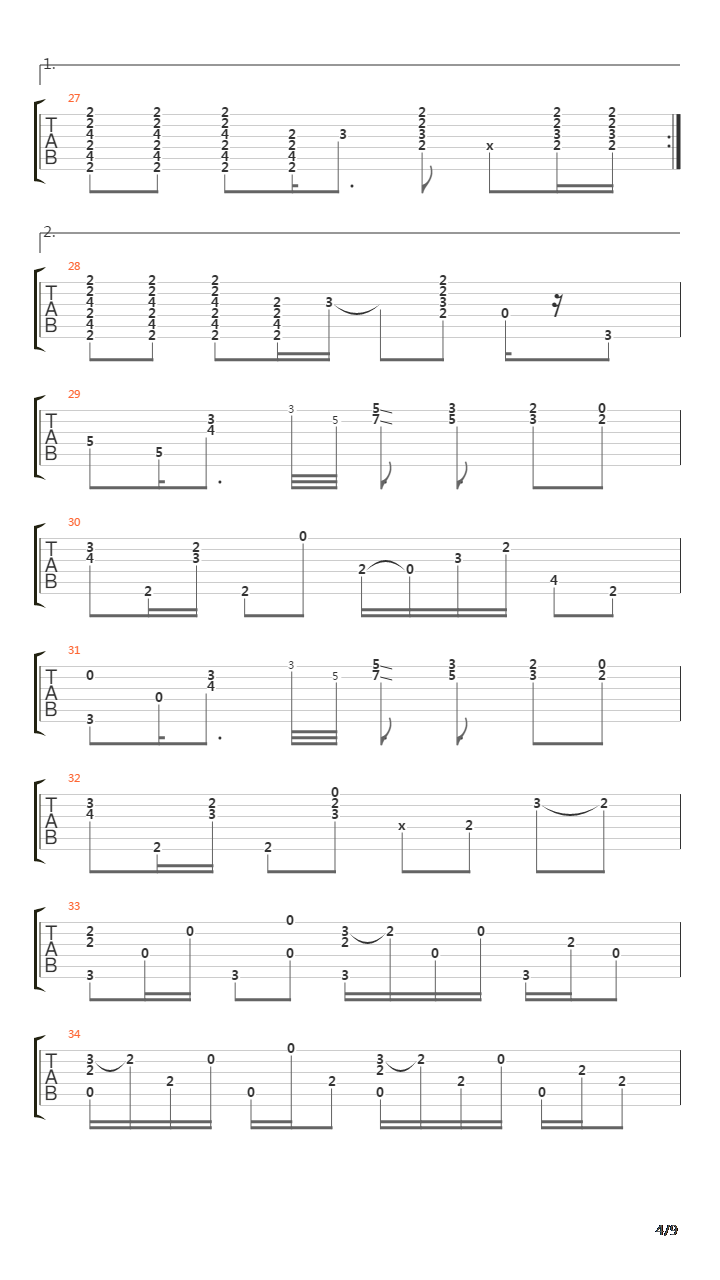 Train To Dusseldorf吉他谱