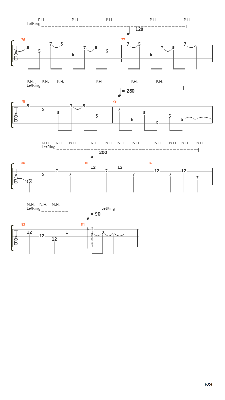 Up From Down Under吉他谱