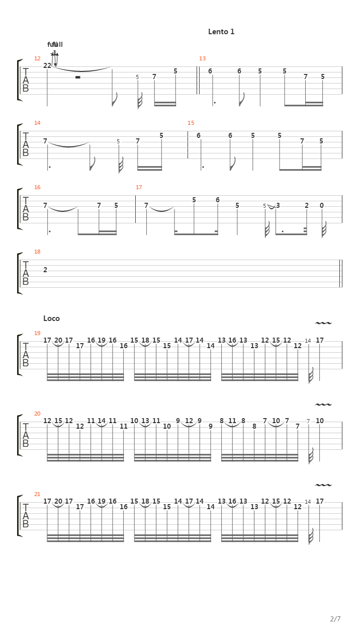 Fenix吉他谱