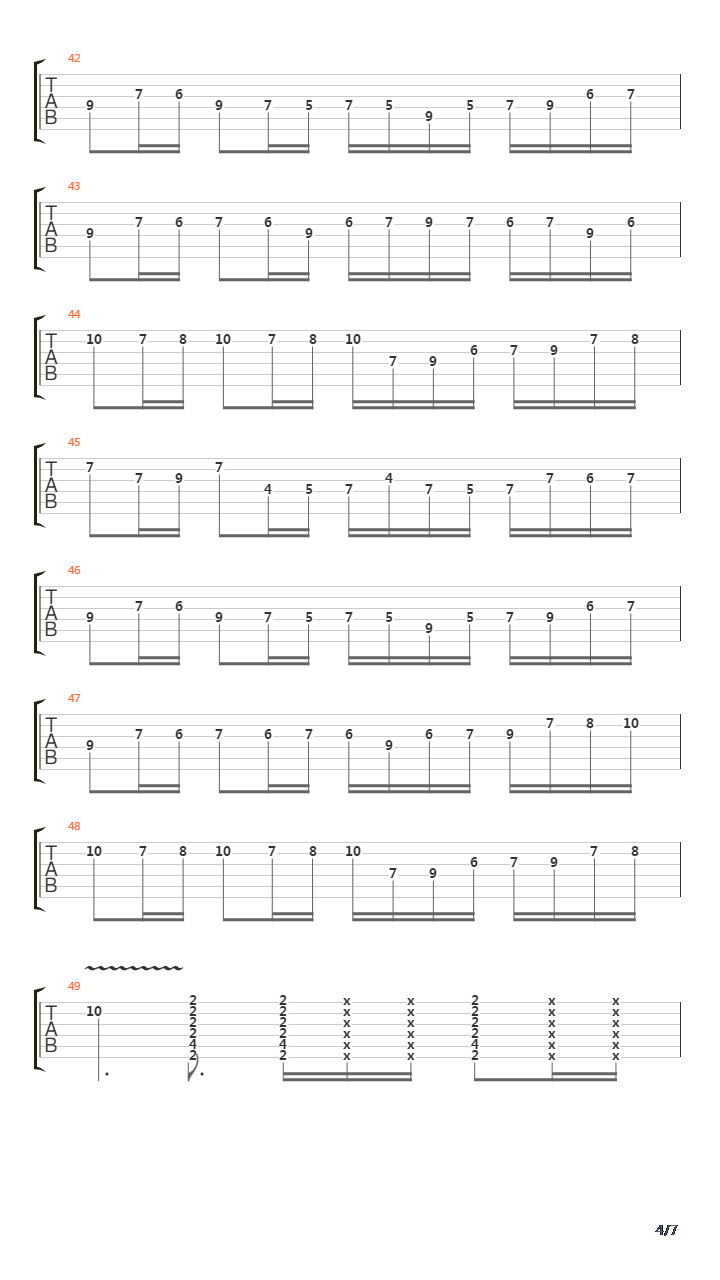 卡农(Canon)吉他谱