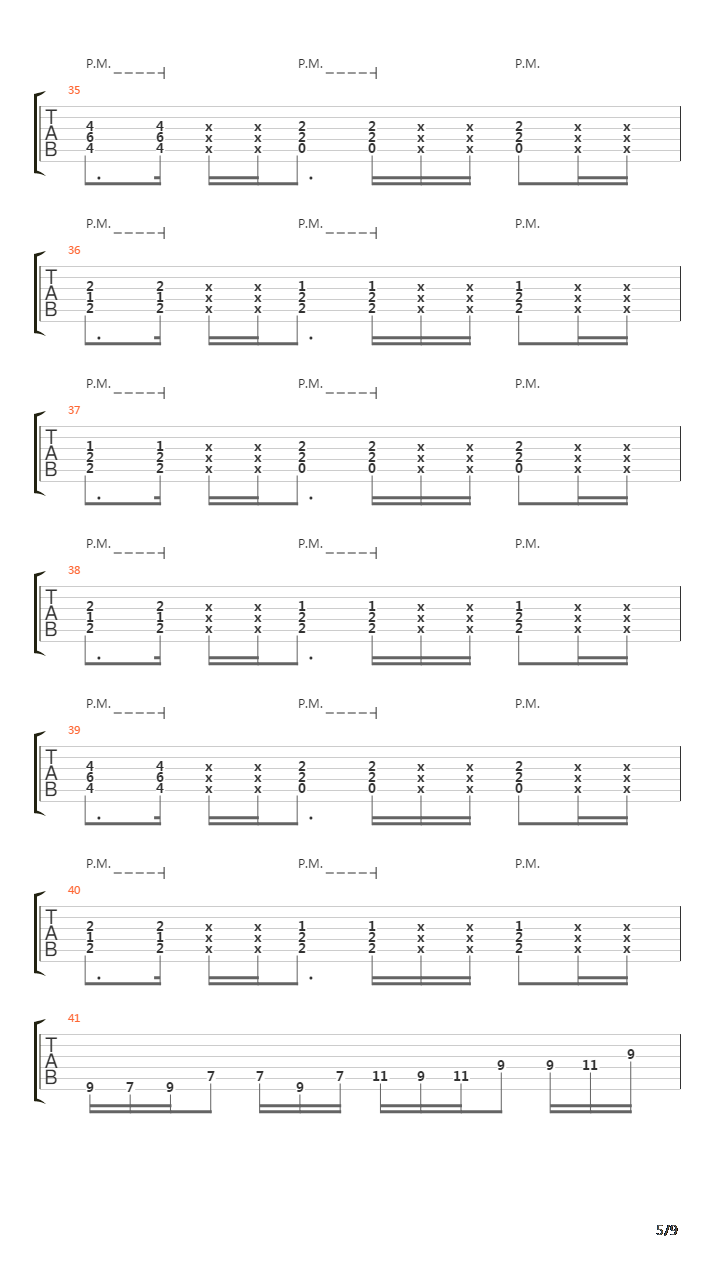 Horizon吉他谱