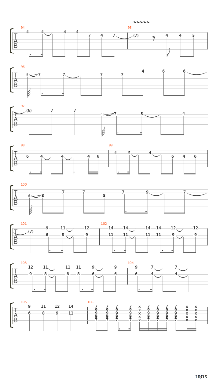 Marine Drive吉他谱
