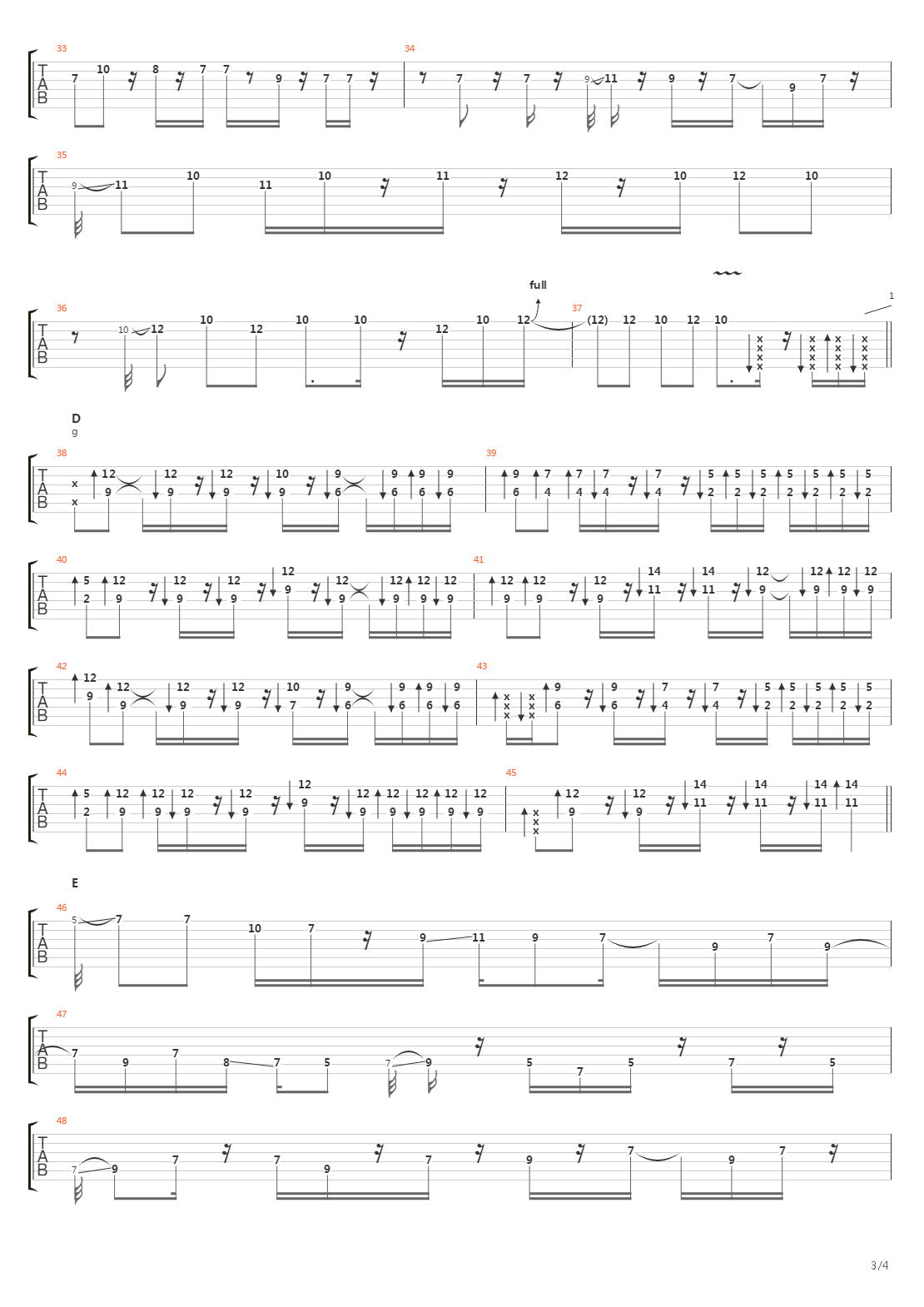 Mtmm吉他谱