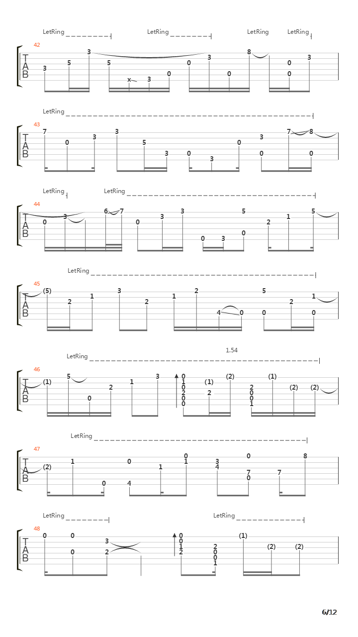 仙境传说 - Theme of Al de Baran吉他谱