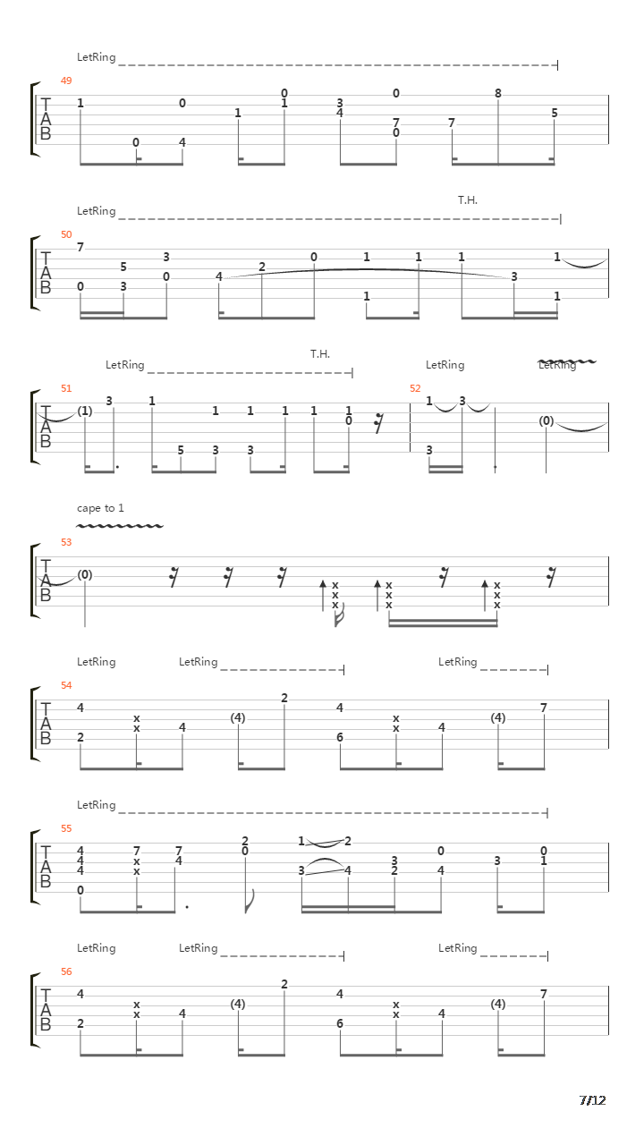仙境传说 - Theme of Al de Baran吉他谱